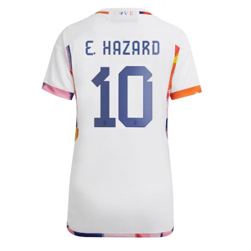 Belgija Eden Hazard #10 Gostujuci Dres za Ženska SP 2022 Kratak Rukav